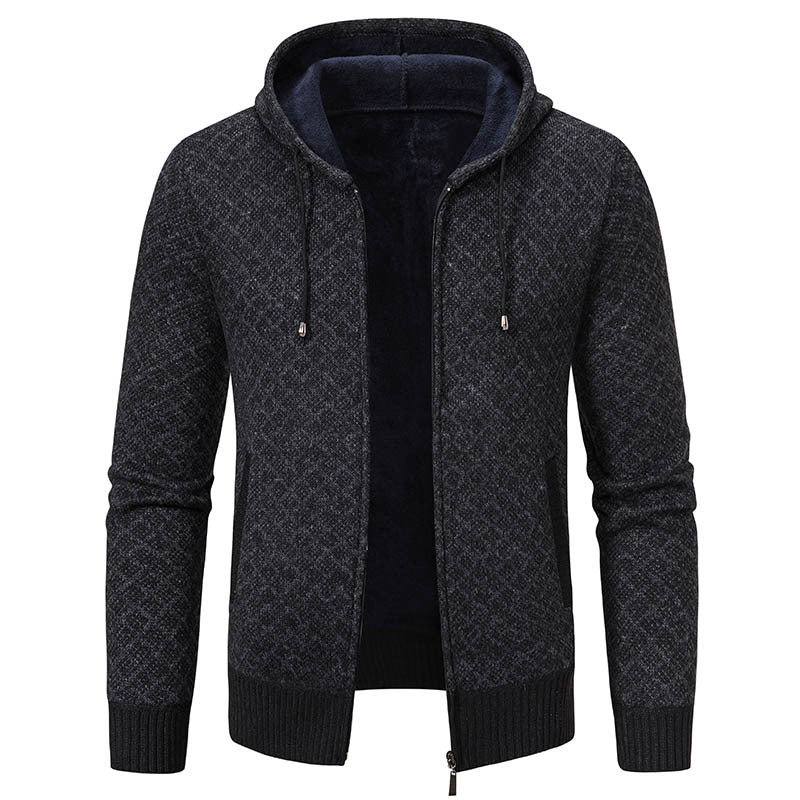 Winton - Modische, schmale Herrenjacke mit Kapuze