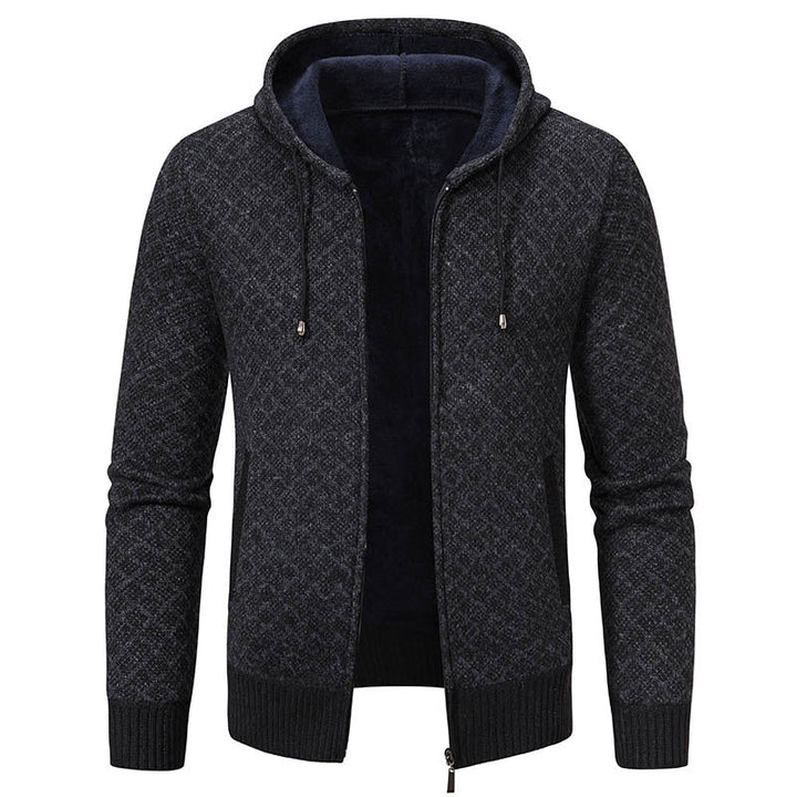 Winton - Modische, schmale Herrenjacke mit Kapuze