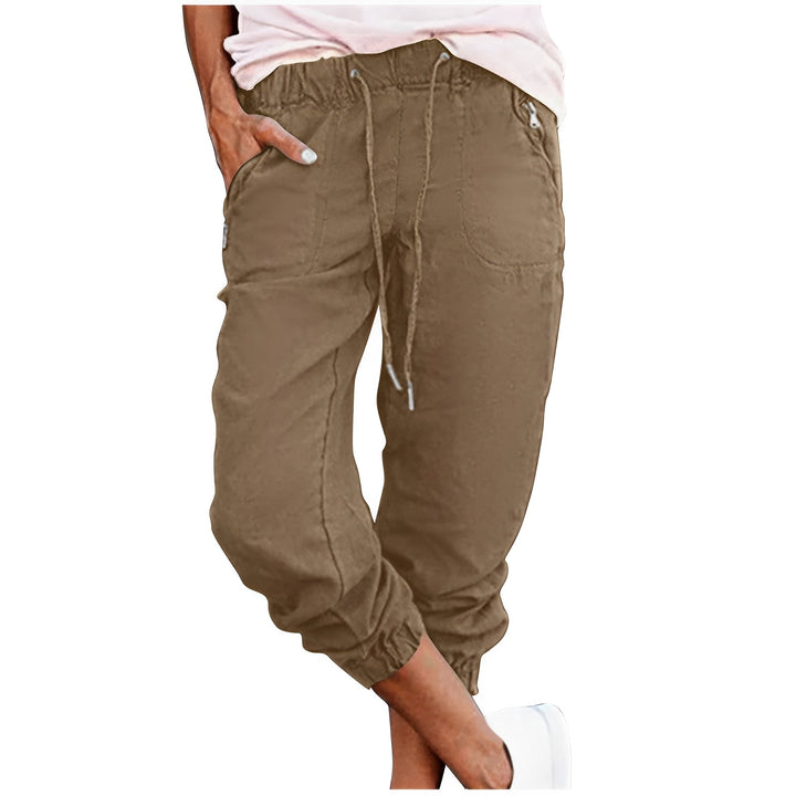 Evalyn - Trendige dehnbare Cargohose für Damen