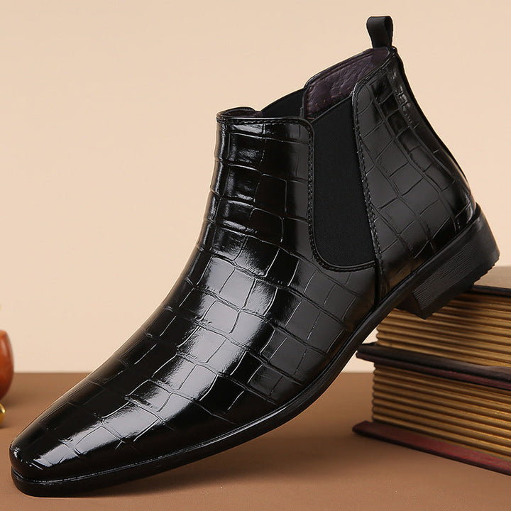 Gladwin - Schicke glänzende Lederschuhe für Herren