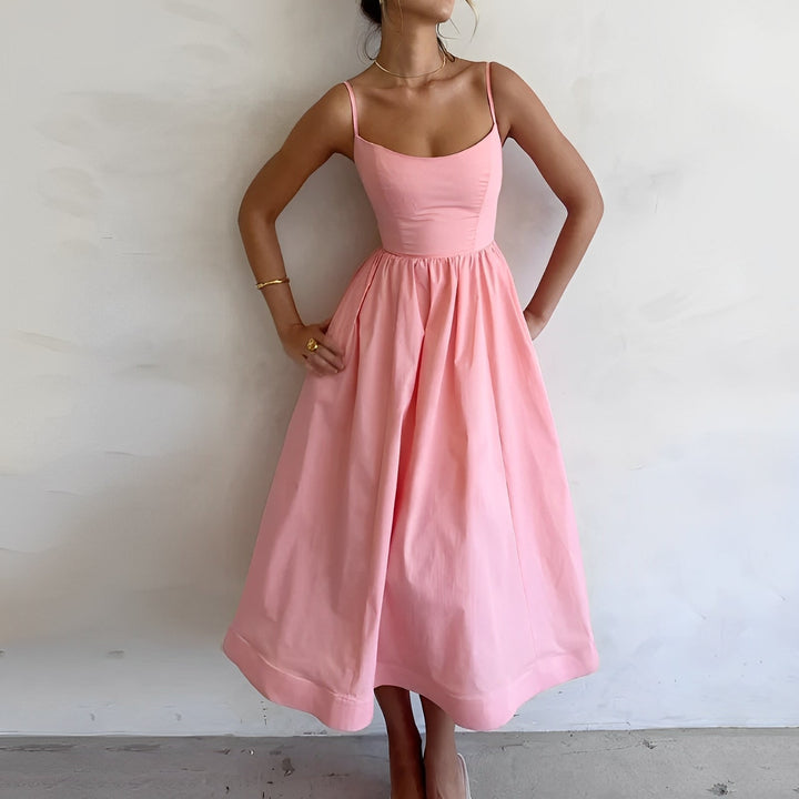 Selena - Elegantes Midikleid für Damen für die Arbeit