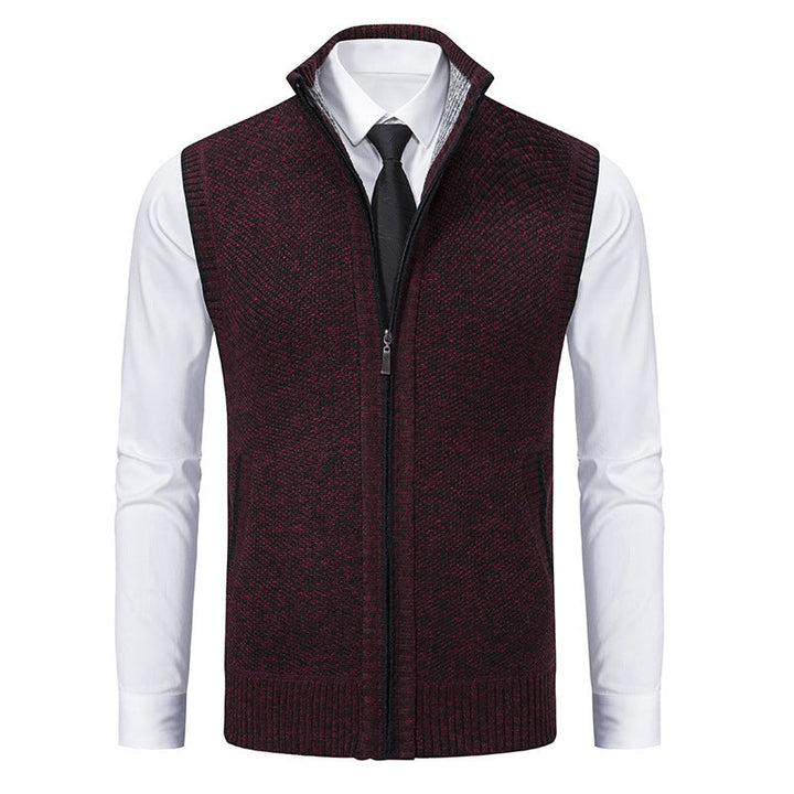 Damion - Bequemer Mantel aus Fleece-Strick für Herren