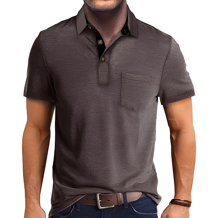 Abner - Klassisches Herren-Poloshirt mit kurzen Ärmeln