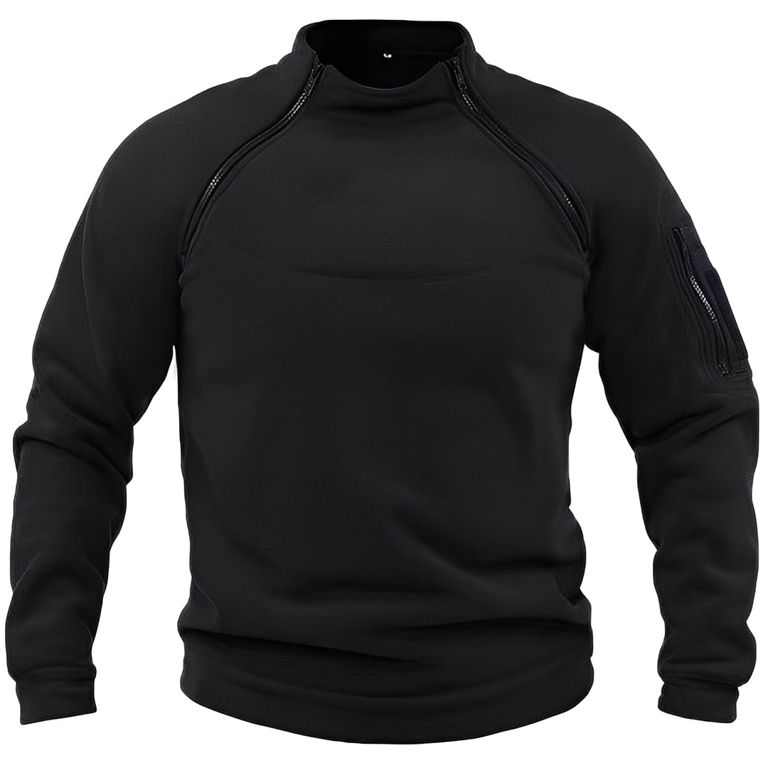 Wilbur - Herren-Fleecepullover für Sport mit Zipper