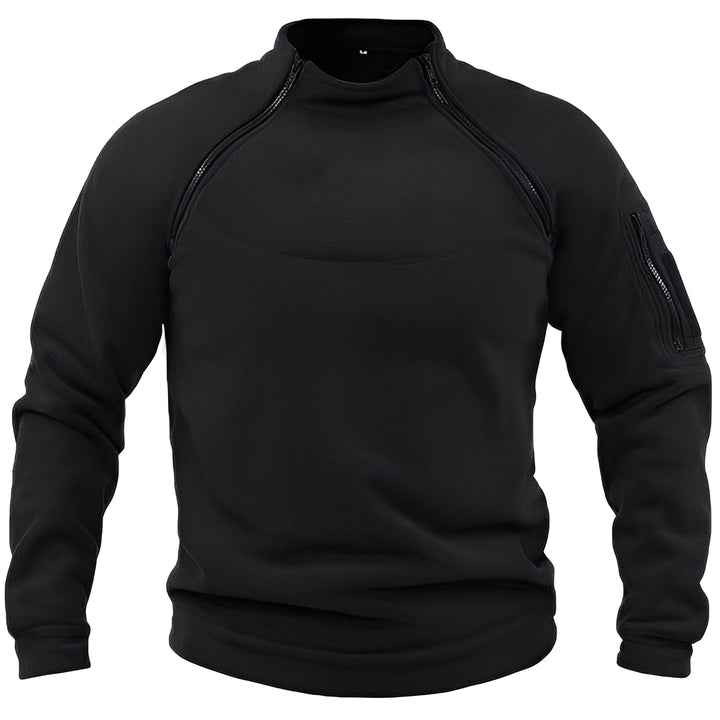 Wilbur - Herren-Fleecepullover für Sport mit Zipper