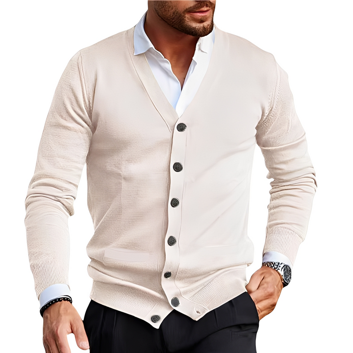 Kyler - Eleganter Herren-Cardigan mit Knöpfen