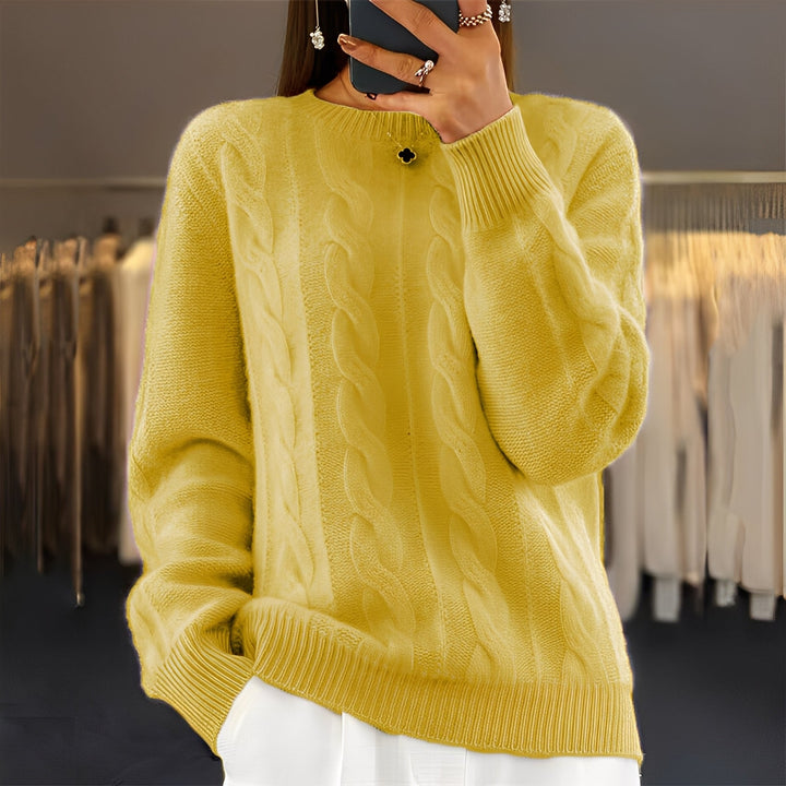 Leanne - Zeitlos schicker Damenstrickpullover
