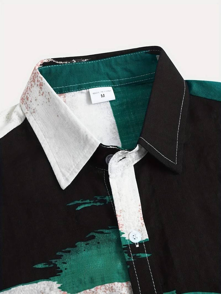 Kenneth - Kurzarm-Casual-Hemd mit frischem Stil