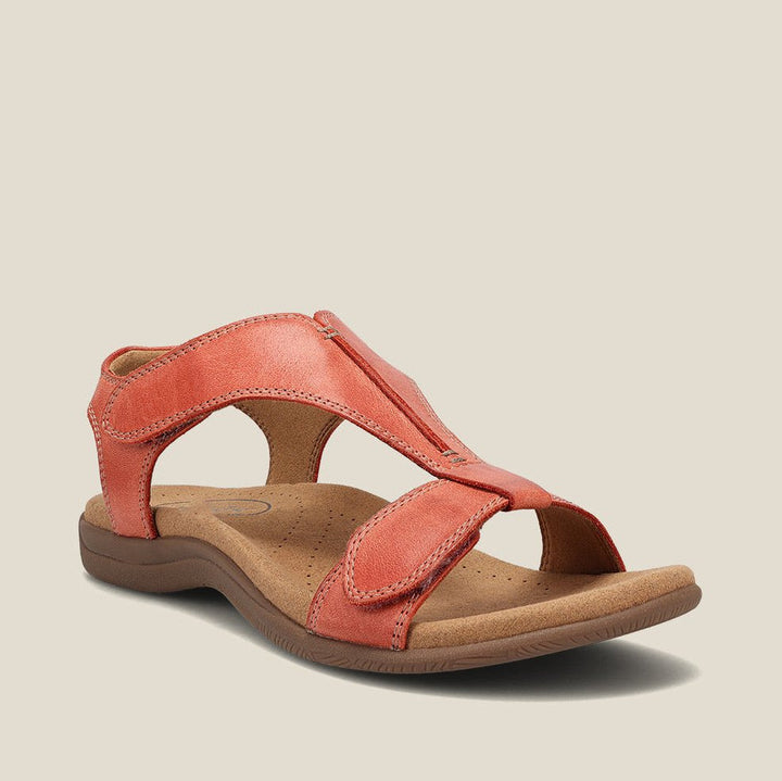 Rosemarie - Lederkeilsandalen für Damen mit orthopädischer Unterstützung