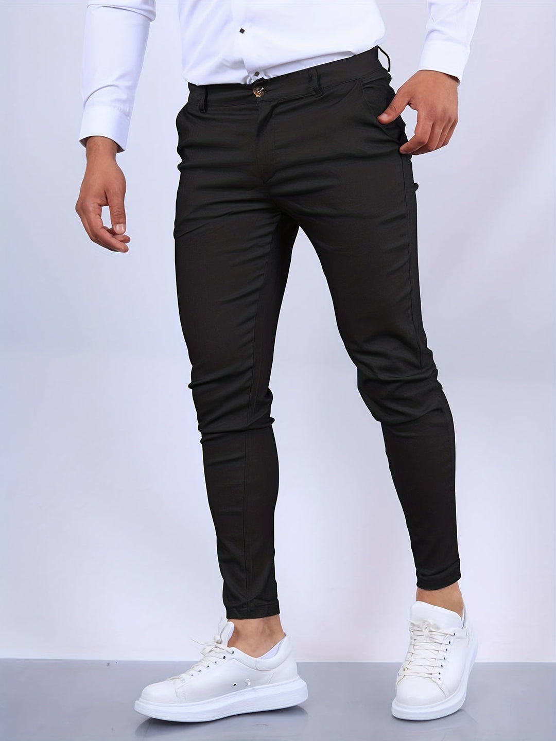 Arjun - Elegante schmale Businesshose für Herren