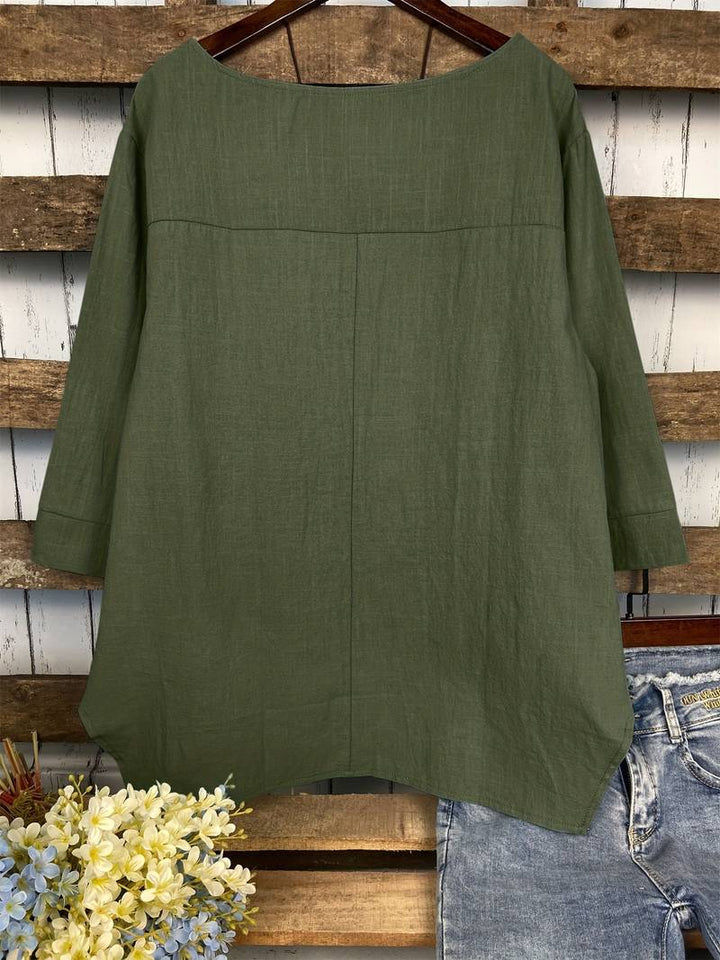 Vera – Essentielle Bluse für Lüftige Tage