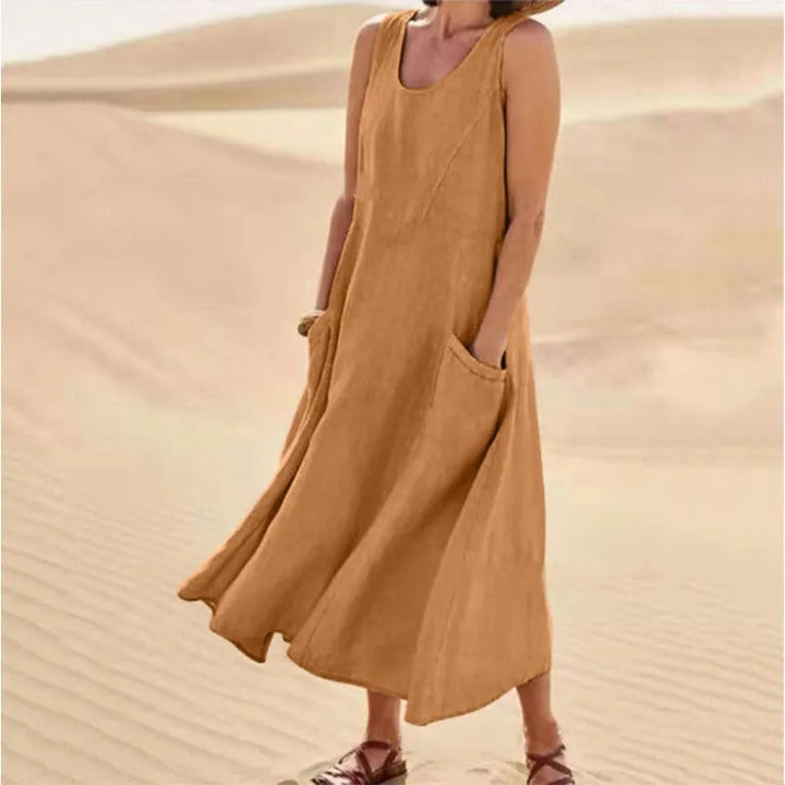Thora - Gemütliches Leinenkleid