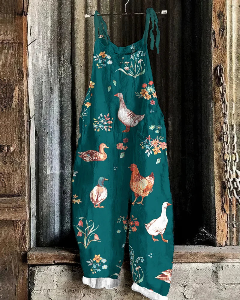 Sienna – Lässiger Jumpsuit mit Animal-Print