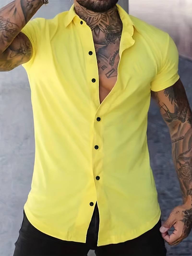 Brent - Casual Chic Kurzarmhemd