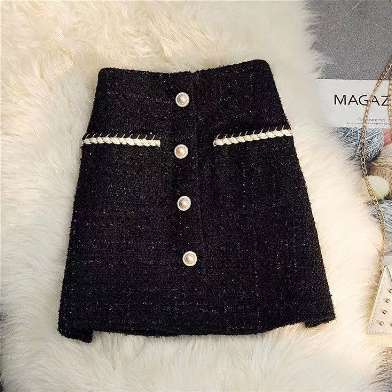 Kamille - A-Linien-Rock aus Sartorialem Tweed
