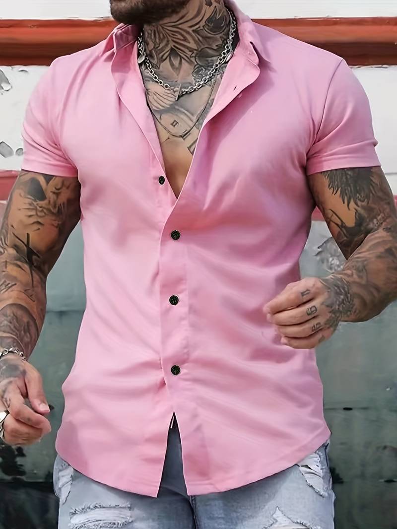 Brent - Casual Chic Kurzarmhemd