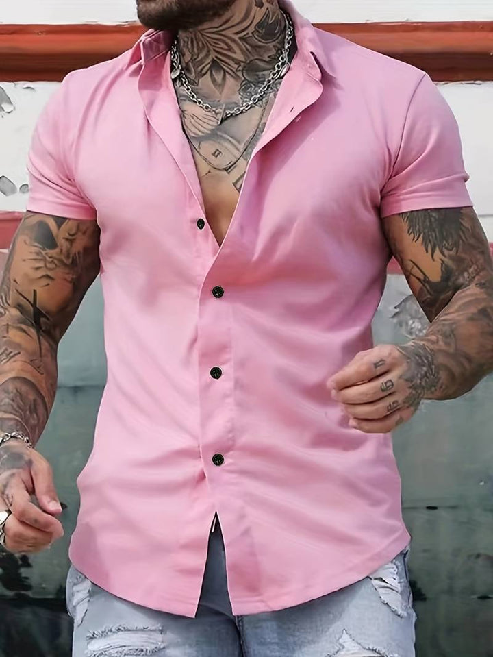Brent - Casual Chic Kurzarmhemd