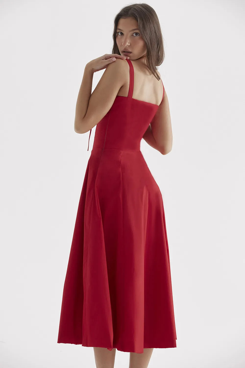 Chelsy – Bustier-Sommerkleid mit Blumenmuster