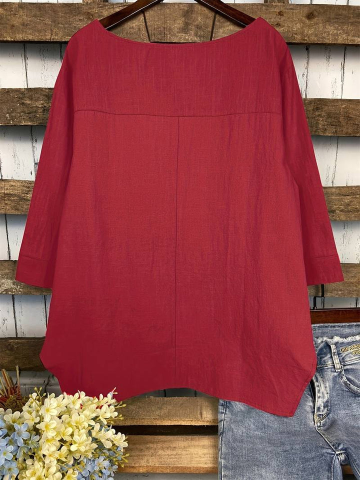 Vera – Essentielle Bluse für Lüftige Tage