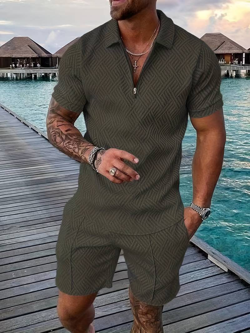 Dominic – Lässiges 2-teiliges outfit für herren