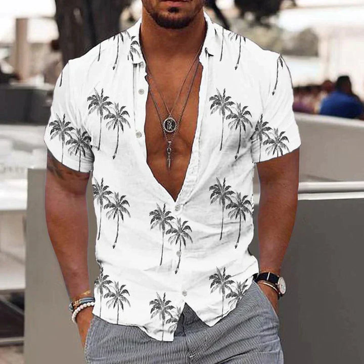 Zion - Palm Breeze Leinenhemd