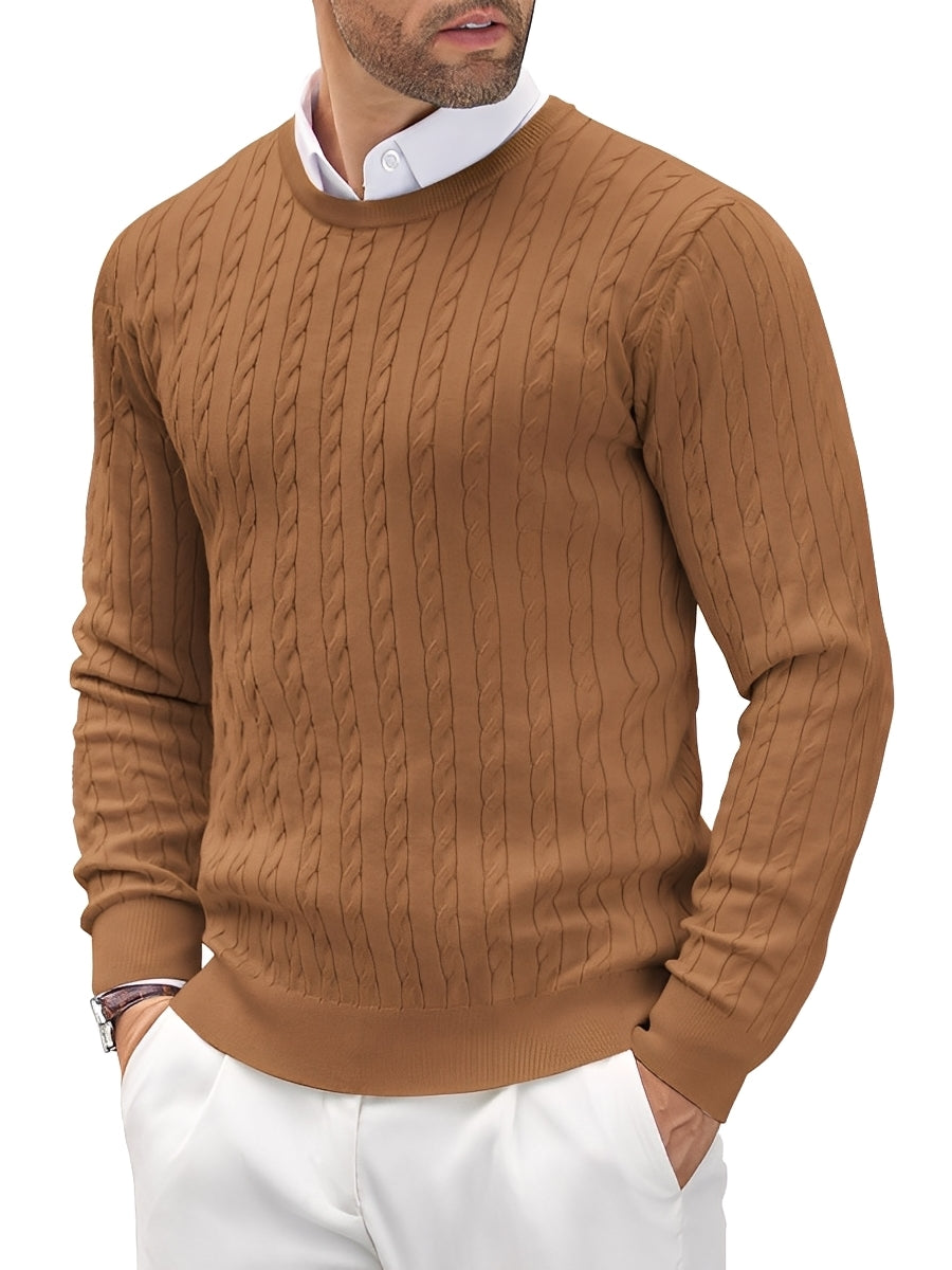 Romilly - Bequemer, schmaler Herrenpullover