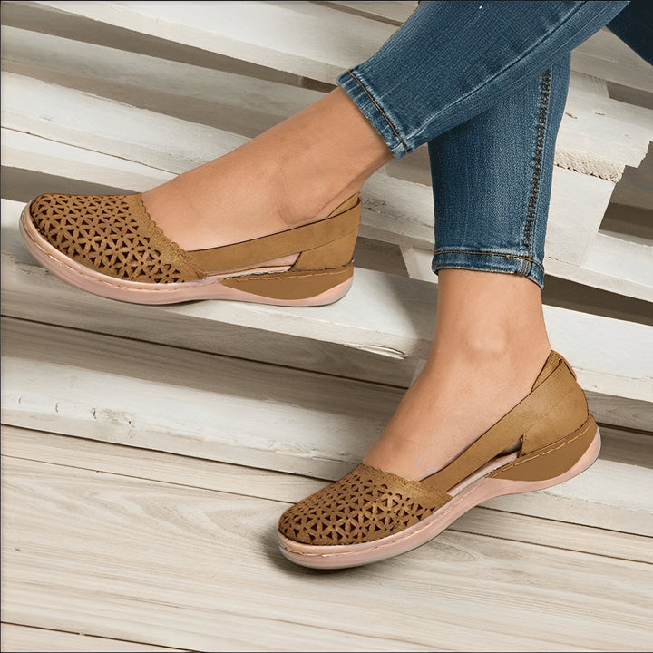 Kianna - Komfortable Damenschuhe mit Aussparungen