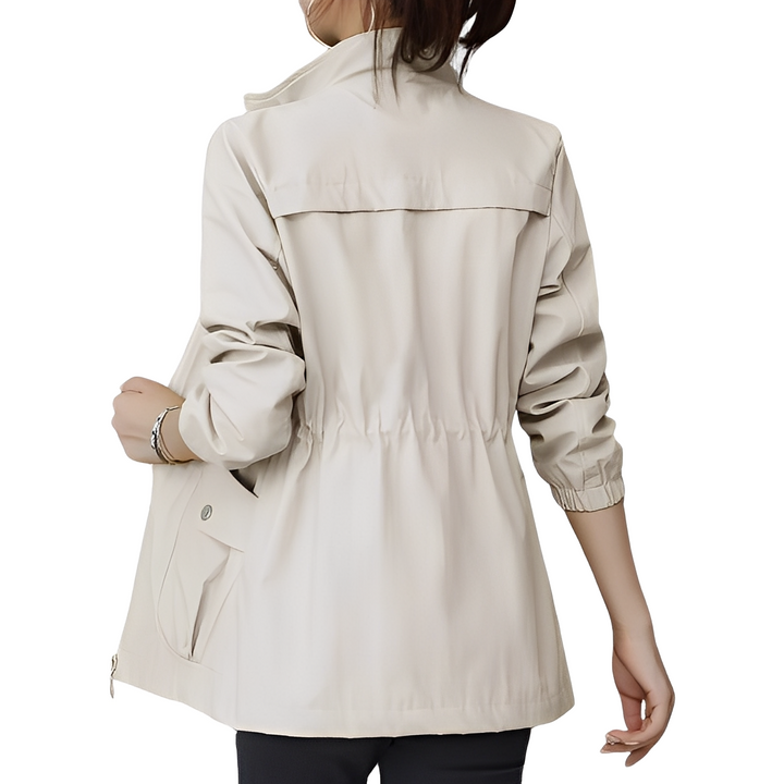 Gwenda - Stilvolle Damenjacke mit einstellbarer Taille