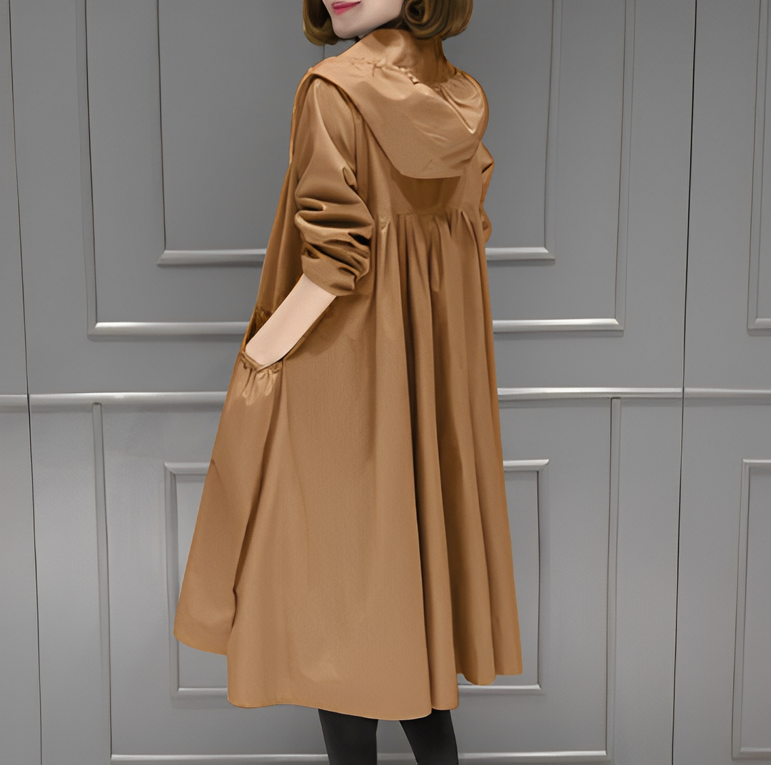 Margarette - Schicker Damen-Regenmantel mit Kapuze