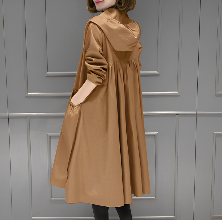 Margarette - Schicker Damen-Regenmantel mit Kapuze