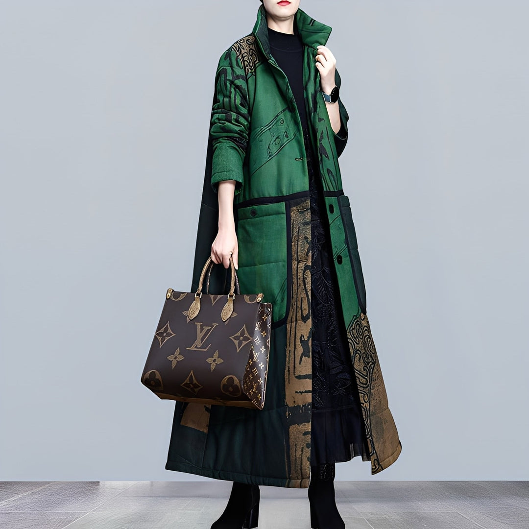Ashlie - Angenehme Parka-Jacke mit hohem Kragen für Damen