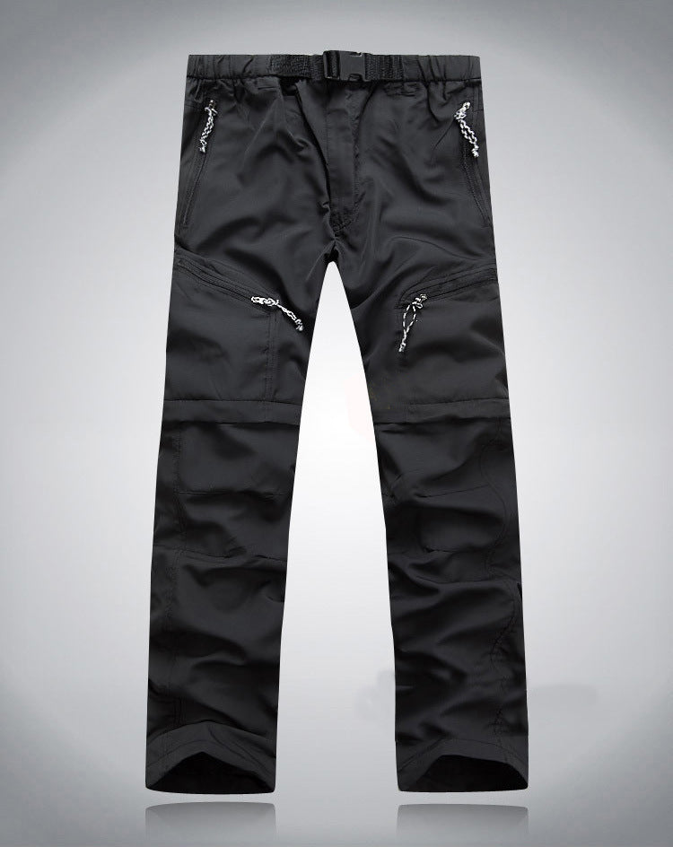 Derryl - Vielseitige elastische Zip-Off-Hose für Männer