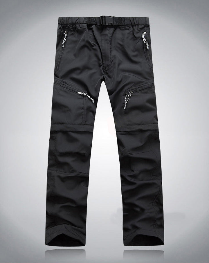 Derryl - Vielseitige elastische Zip-Off-Hose für Männer