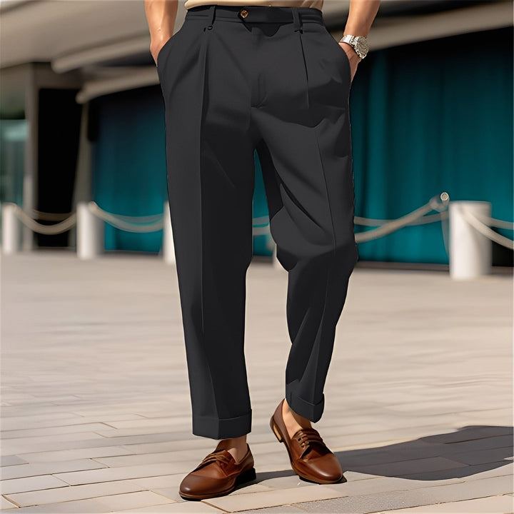 Beckham - Klassische, gerade Herrenhose für Anzüge
