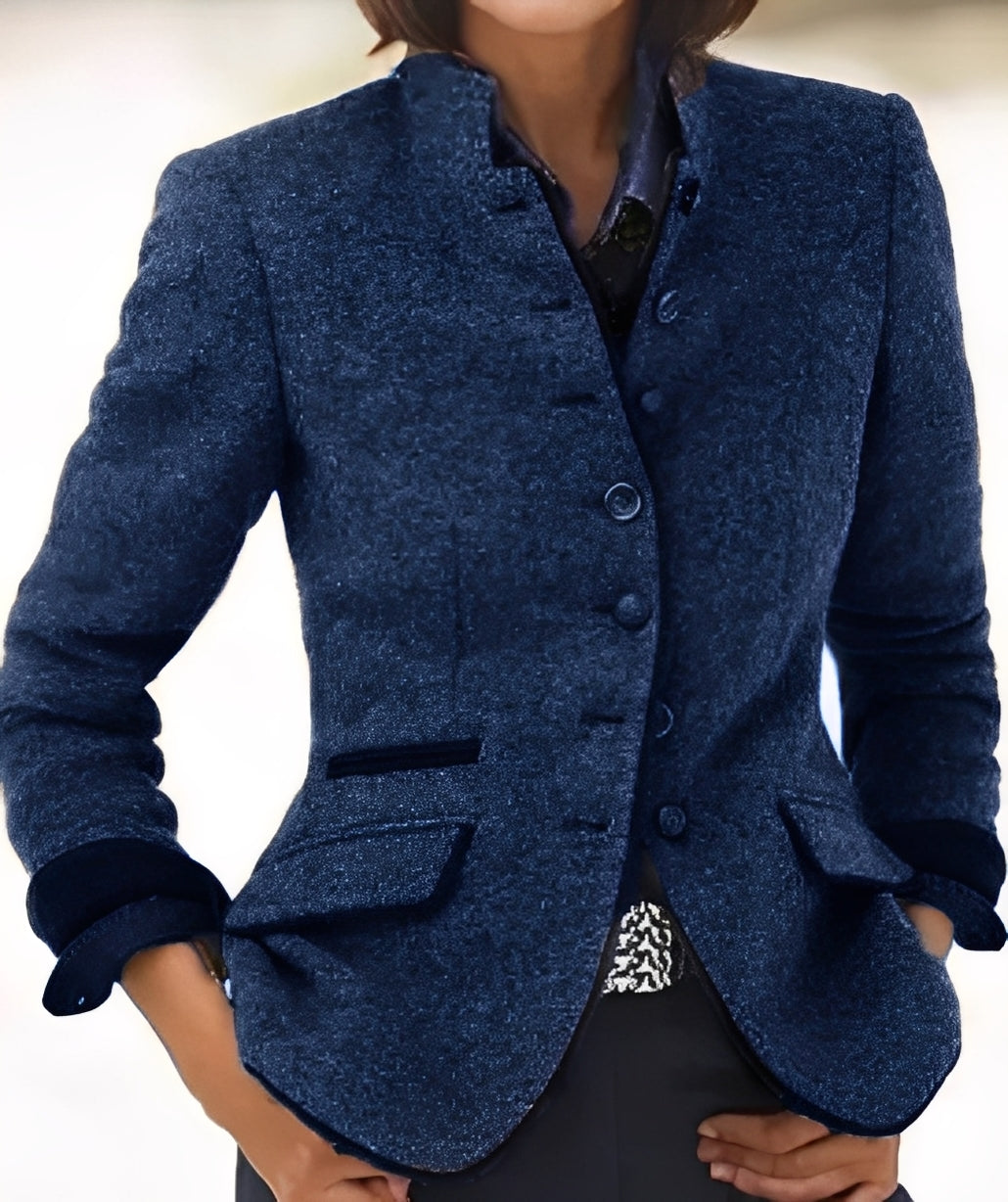 Kaelyn - Zeitgemäße Damenjacke mit Taschen für den täglichen Gebrauch