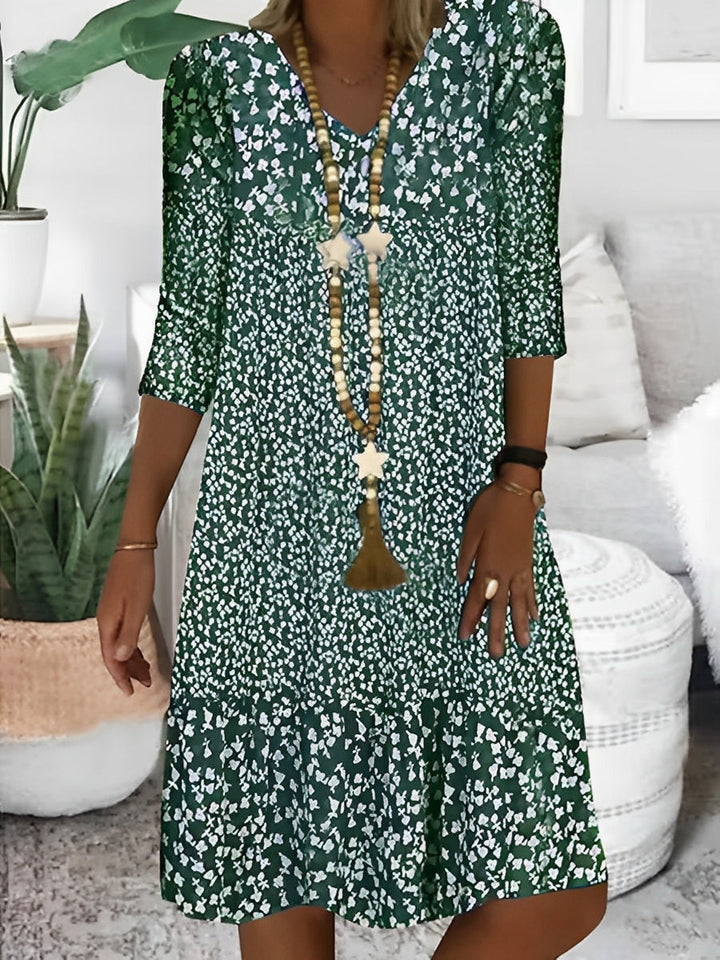 Hollis - Schöne Sommerkleid mit Design für Frauen