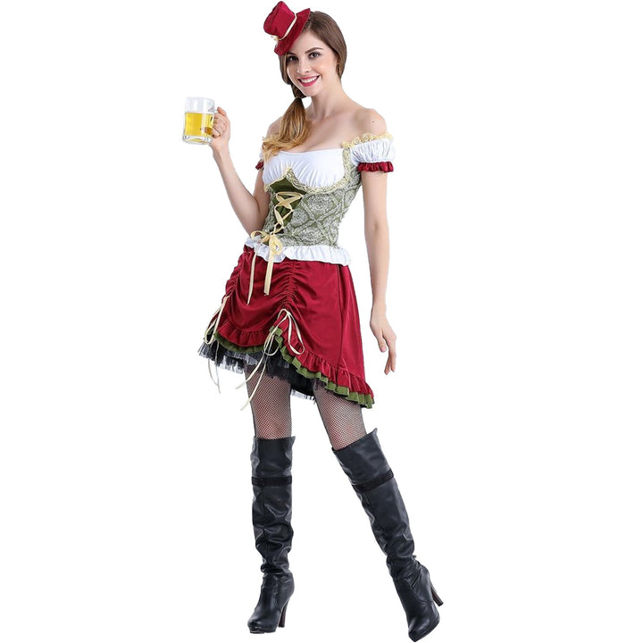 Katelyn - Elegantes, schmales Oktoberfest-Dirndlkleid für Damen