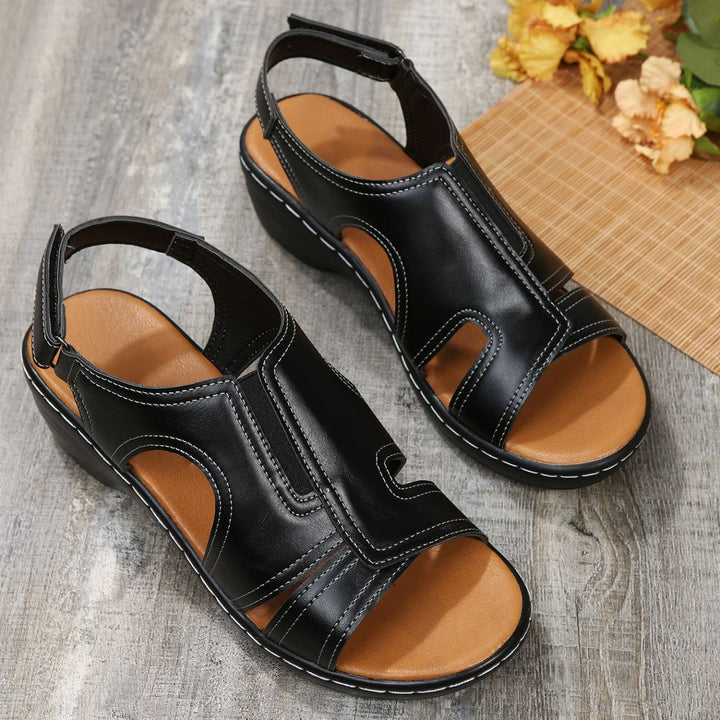 Duana - Komfortable Damensandalen mit Luftpolster-Absatz