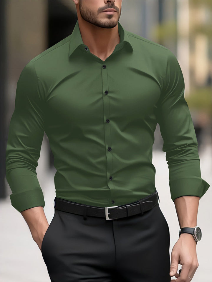 Thomas - Lässiges Herrenshirt mit Reverskragen