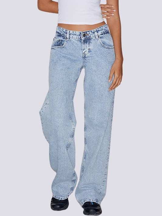 Isabel - Bequeme Hüftjeans mit geradem Schnitt für Damen