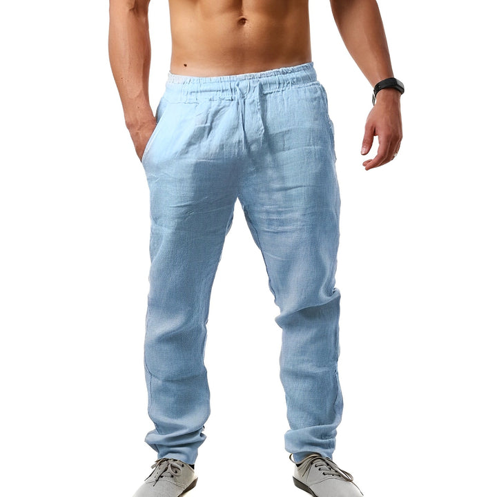 Chandler - Casula leichte Sommerhose aus Leinen für Männer
