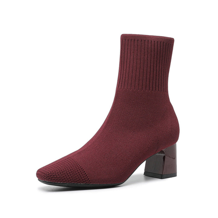 Elisha - Bequeme, warme Damenstiefel mit Absatz