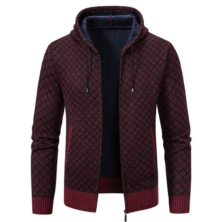 Winton - Modische, schmale Herrenjacke mit Kapuze