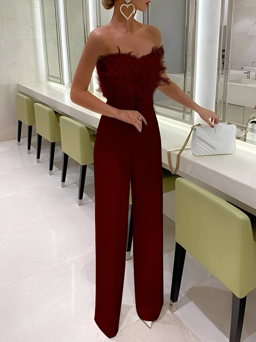 Valarie - Schicker Overall mit Tube-Top für Damen
