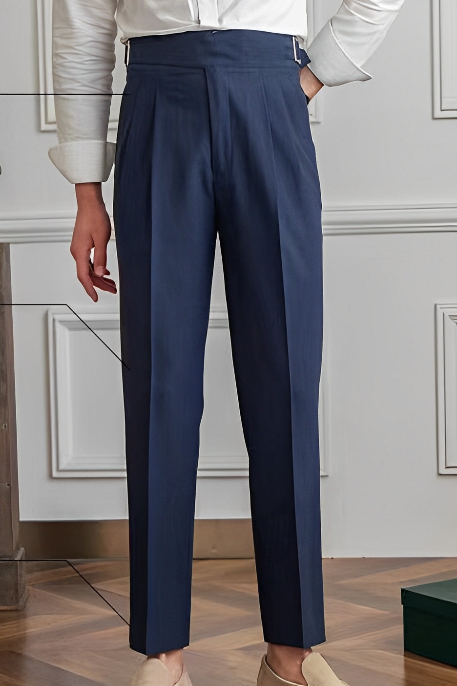 Bronson – Lockere Hose mit anpassbarer Schnalle für Herren