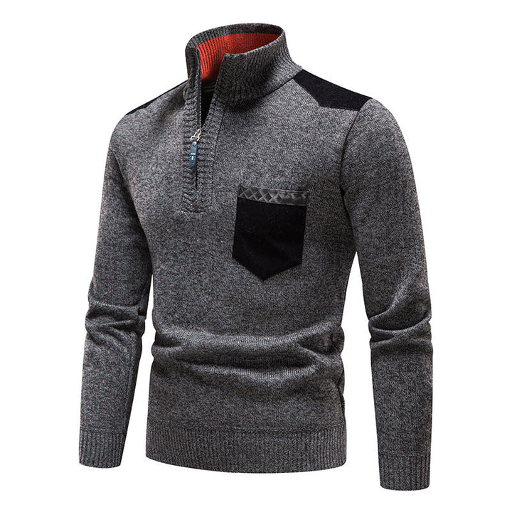 Kevin - Moderner Männer-Pullover aus weicher Wolle