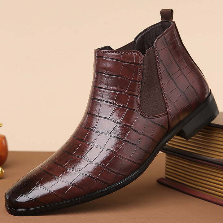 Gladwin - Schicke glänzende Lederschuhe für Herren