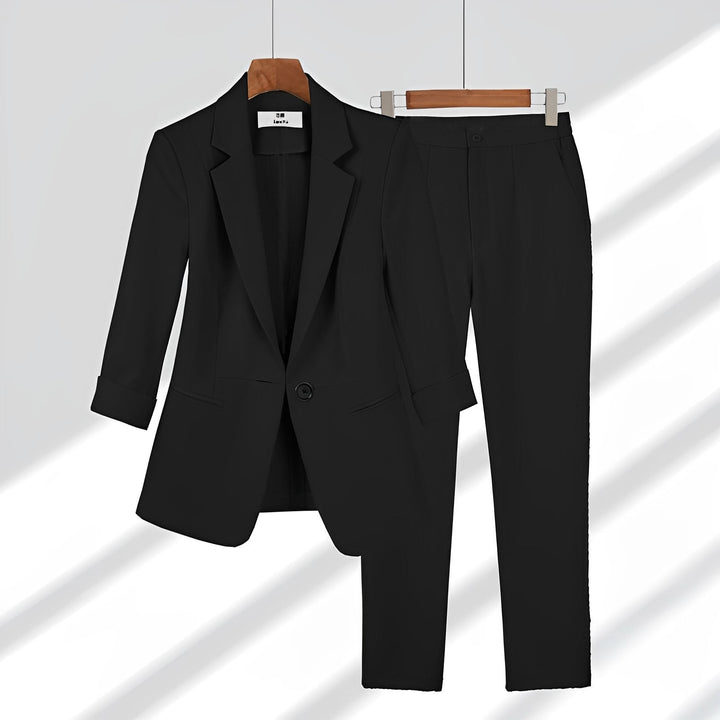 Cassarah - Anzug aus Blazer und Hose für Damen