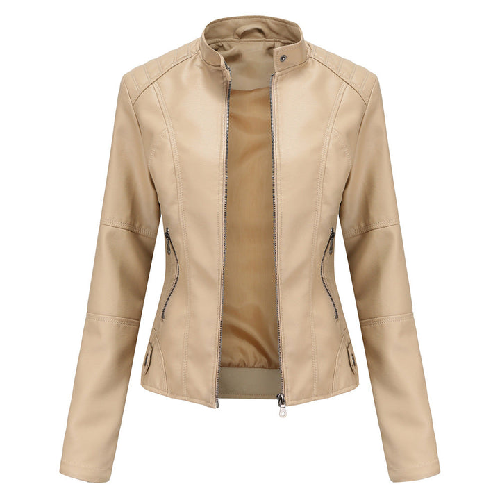 Martha - Elegante, taillierte Damenlederjacke