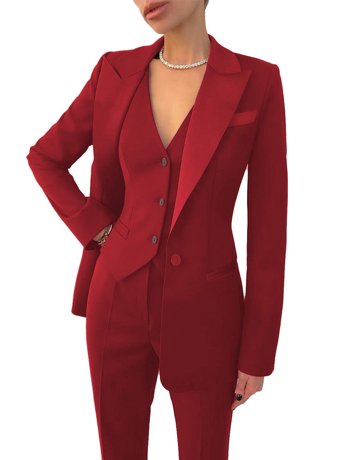 Keanna - Formelles dreiteiliges Damen-Business-Outfit